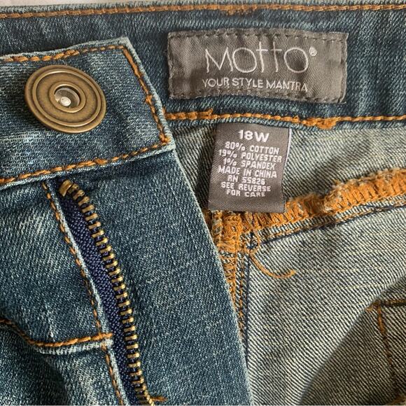 Mermaid Skirt Flare MIDI Denim 18W Midi Slip skirt - Picture 7 of 11